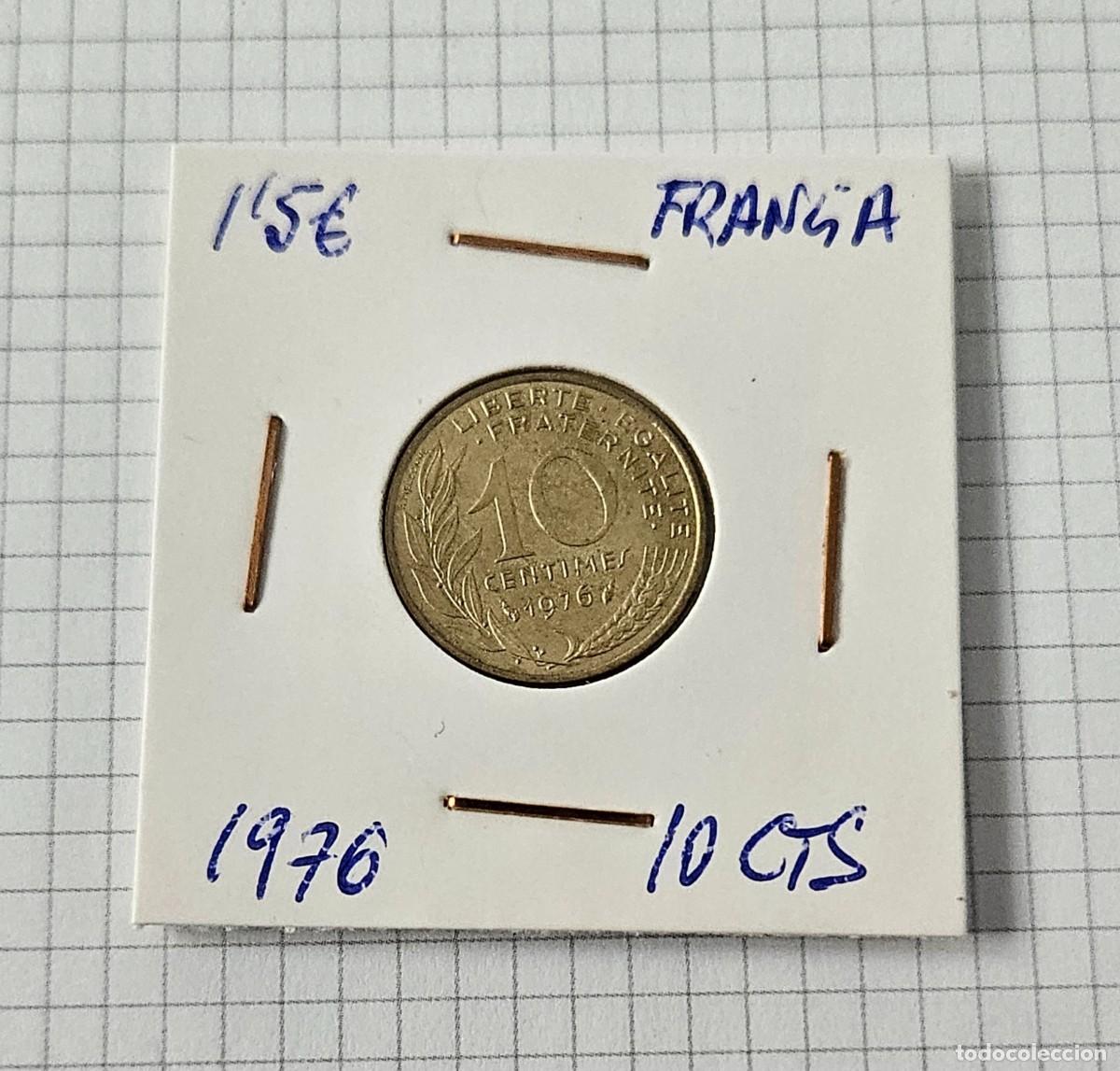 Monedas antiguas de Europa: MONEDA DE FRANCIA 1976 &rdquo;10 CENTIMOS&rdquo; - Foto 1