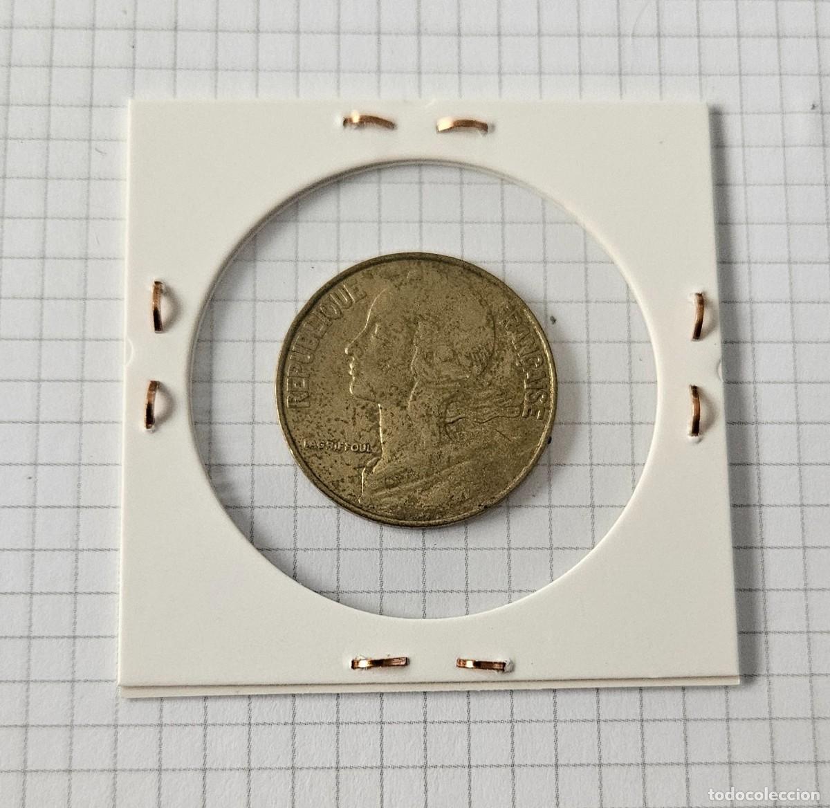 Monedas antiguas de Europa: MONEDA DE FRANCIA 1977 &rdquo;20 CENTIMOS&rdquo; - Foto 2
