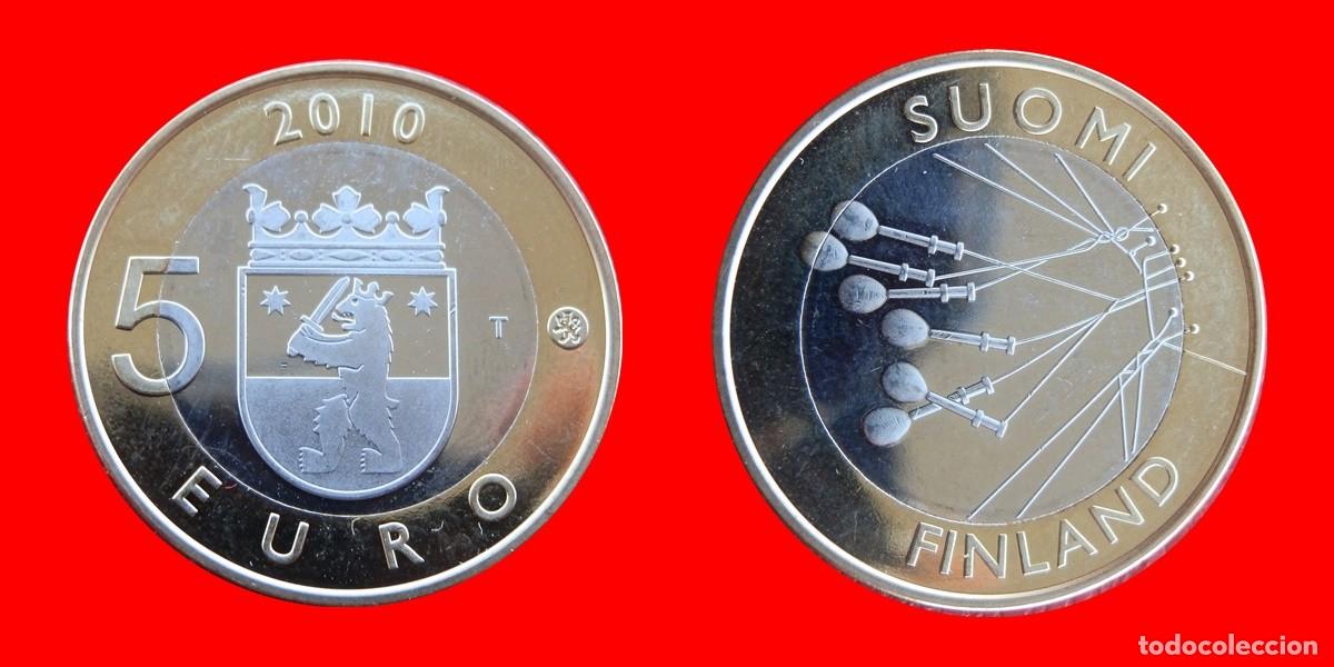 Monedas antiguas de Europa: 5 EUROS 2010 SATAKUNTA SIN CIRCULAR FINLANDIA-6940SC