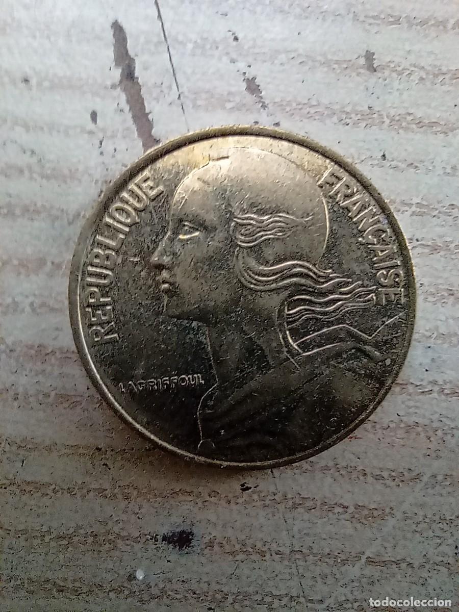 Monedas antiguas de Europa: Moneda Francia 20 Centimos 1995 - Foto 1