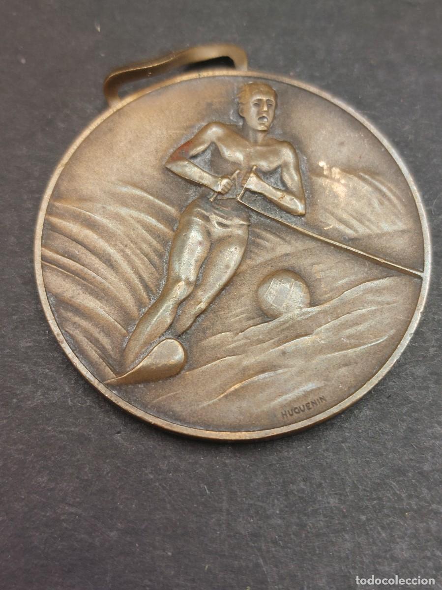 Monedas antiguas de Europa: MEDALLA SKI - CHAMPIONNATS D'EUROPE DE SKI NAUTIQUE MONTREUX 1962