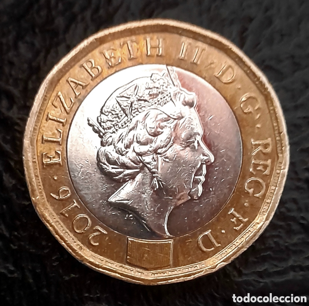 Monedas antiguas de Europa: ONE POUND 2016 INGLATERRA. - Foto 1