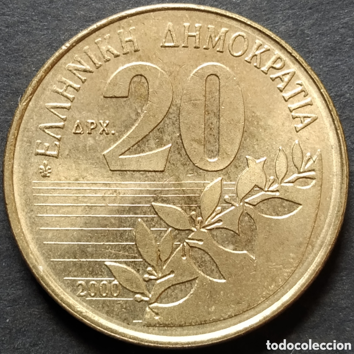 Monedas antiguas de Europa: MONEDA - GRECIA 20 DRACMAS 2000 - Foto 1