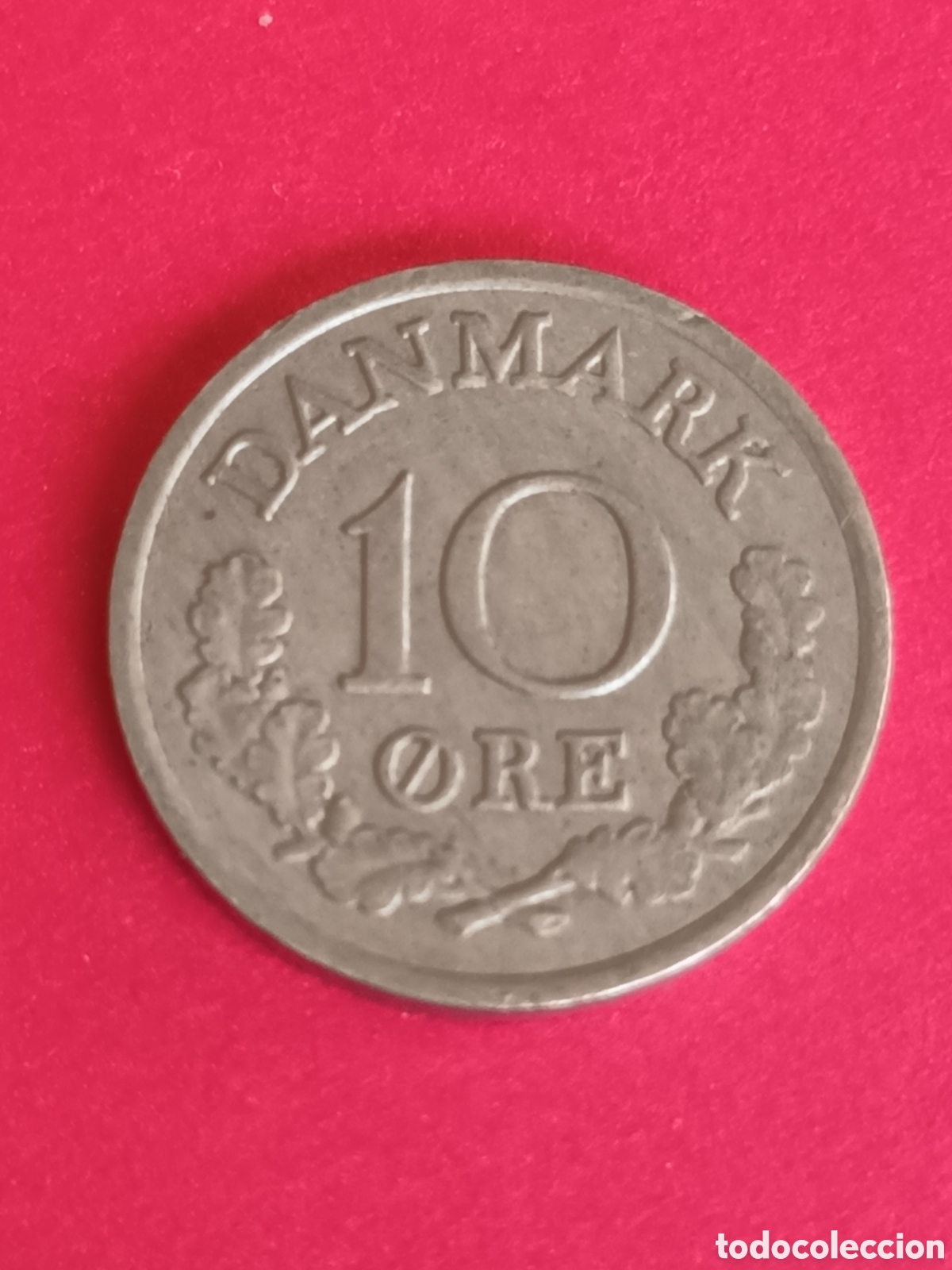 Monedas antiguas de Europa: DINAMARCA. 10 ORE DE 1970. - Foto 1