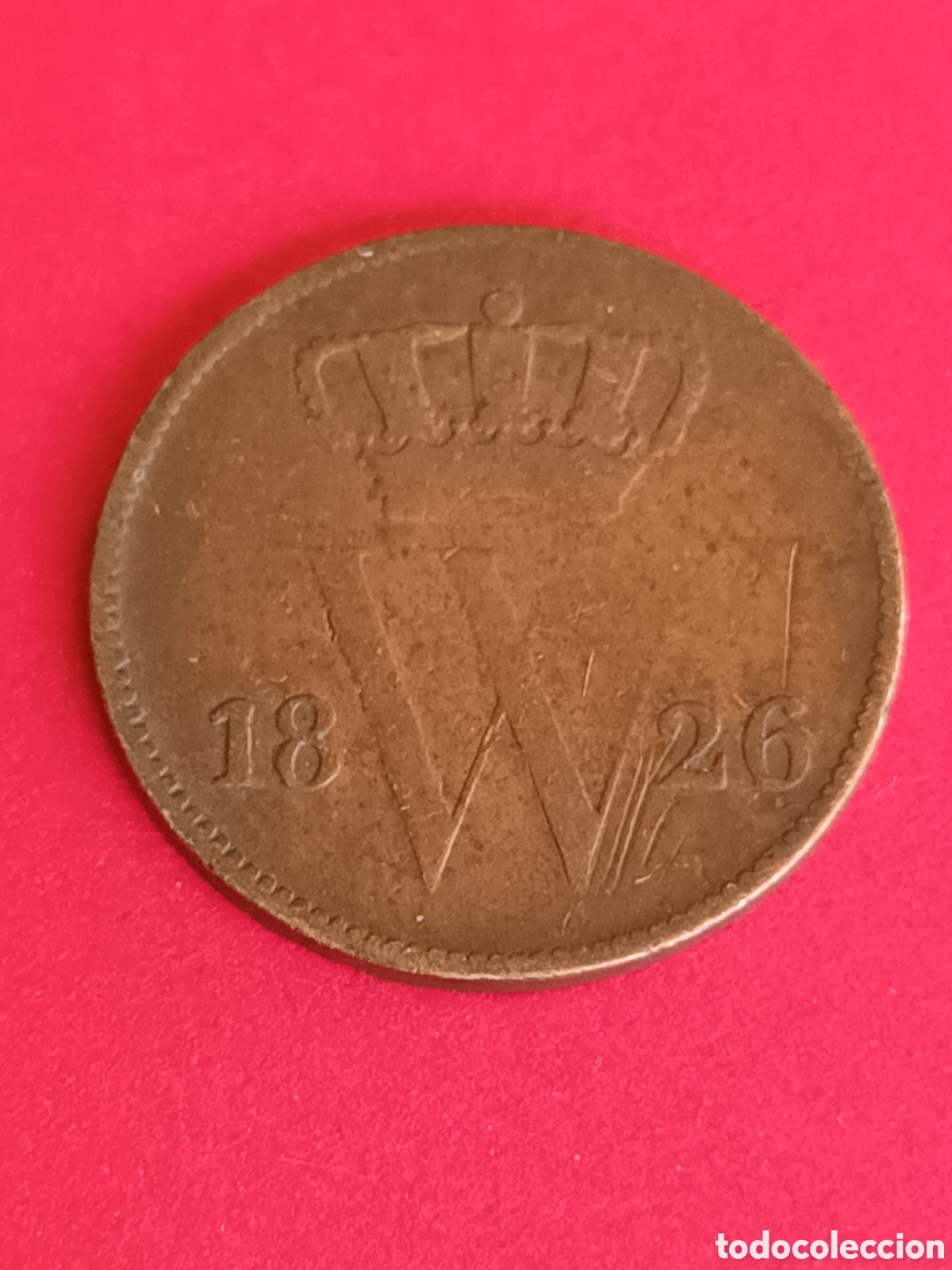 Monedas antiguas de Europa: HOLANDA. GUILLERMO I. 1 C&Eacute;NTIMO DE 1826. - Foto 1