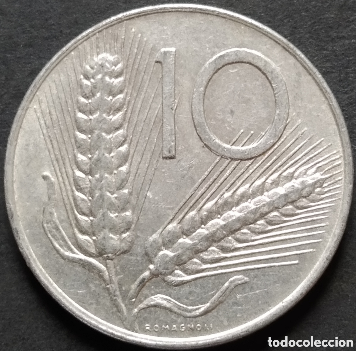 Old Coins of Europe: MONEDA - ITALIA 10 LIRAS 1976