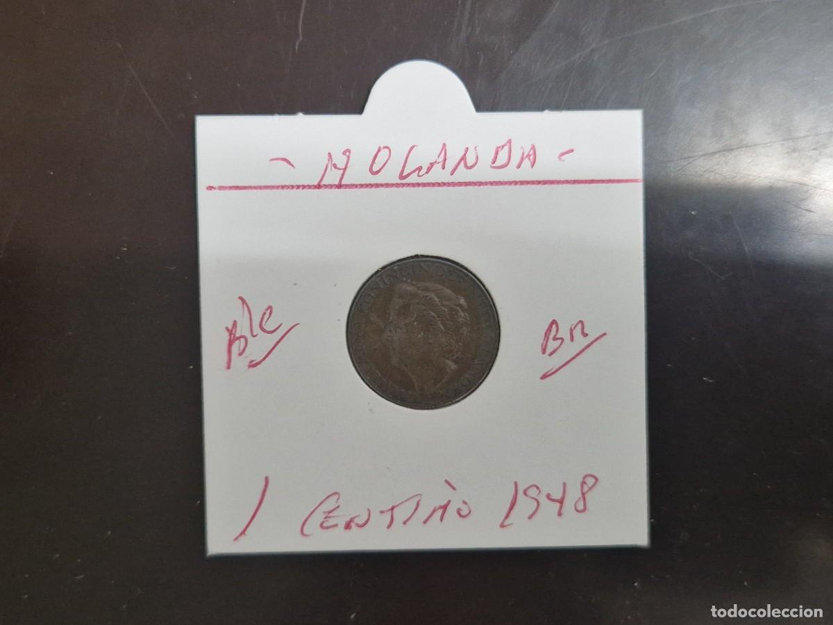 Monedas antiguas de Europa: HOLANDA 1 CENTIMO 1948 BC KM=175 (BRONCE) - Foto 1