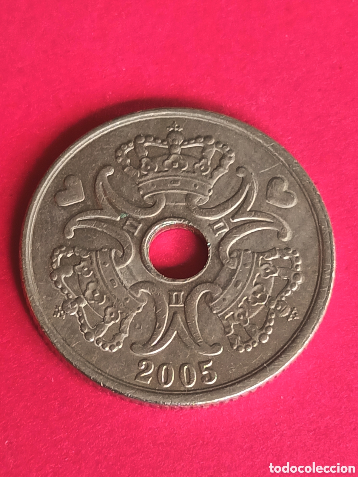 Monedas antiguas de Europa: DINAMARCA. 5 CORONAS DE 2005. - Foto 2