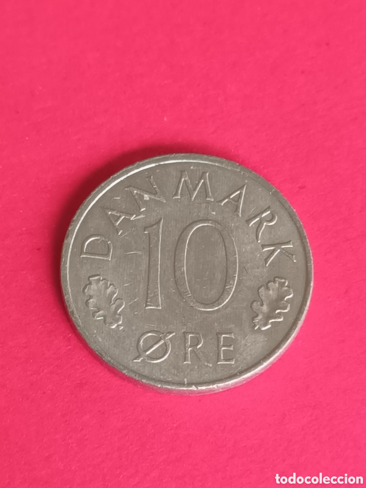 Monedas antiguas de Europa: DINAMARCA. 10 ORE DE 1981. - Foto 2
