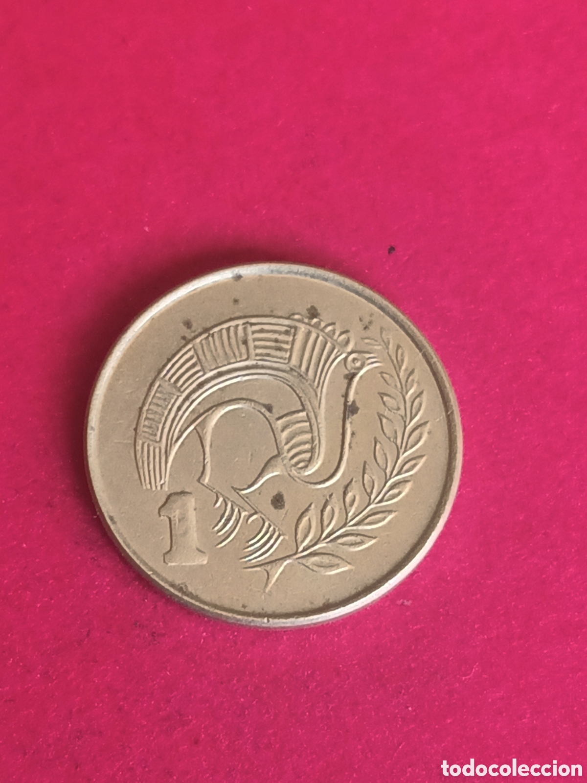 Monedas antiguas de Europa: CHIPRE. 1 C&Eacute;NTIMO DE 1991. - Foto 2