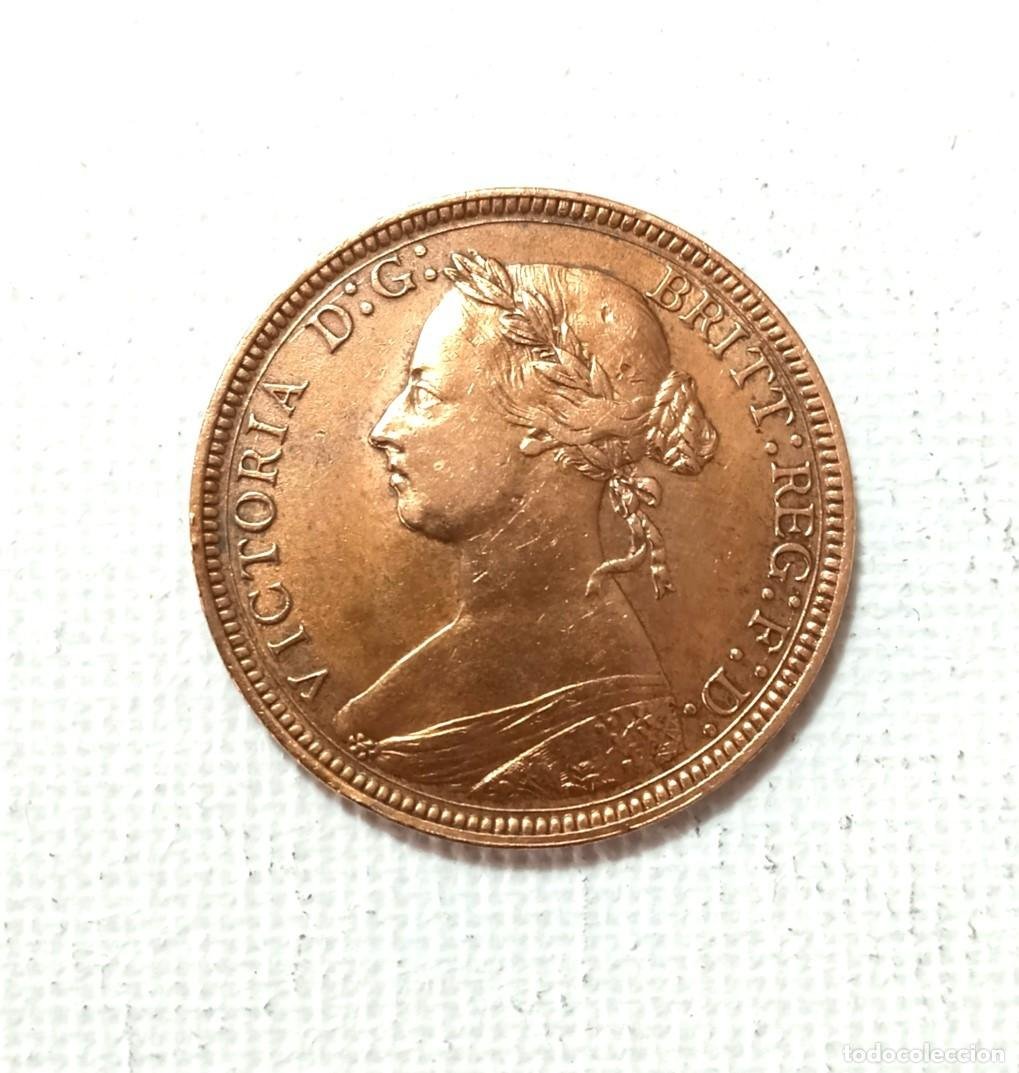 monedas del mundo . inglaterra . victoria . 1/2 - Compra venta en ...