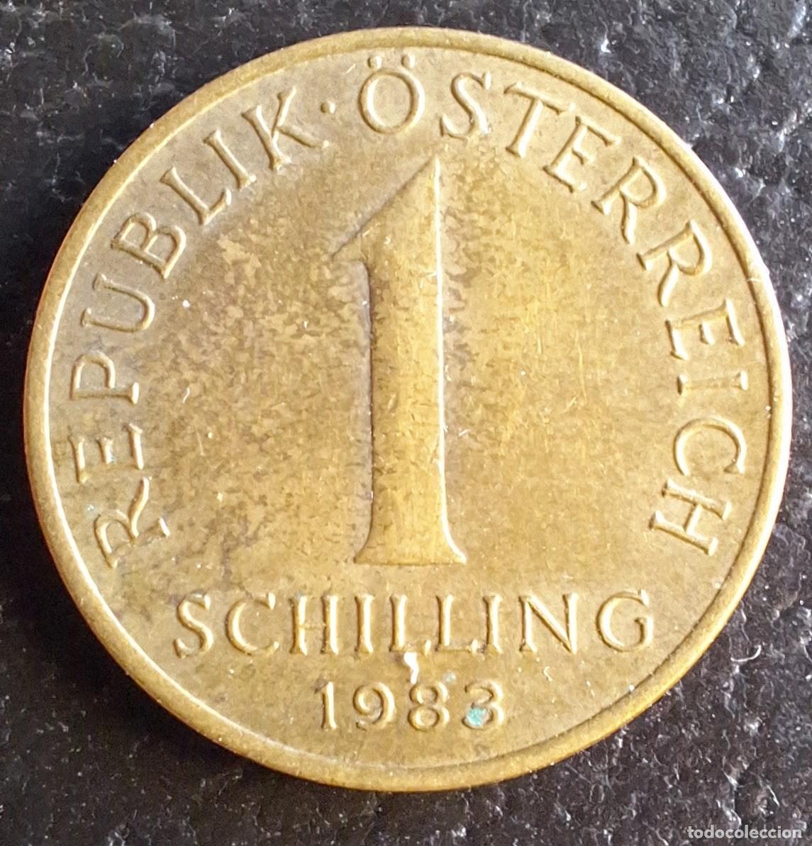 Monedas antiguas de Europa: 1 Schilling 1983 - Austria - Foto 1