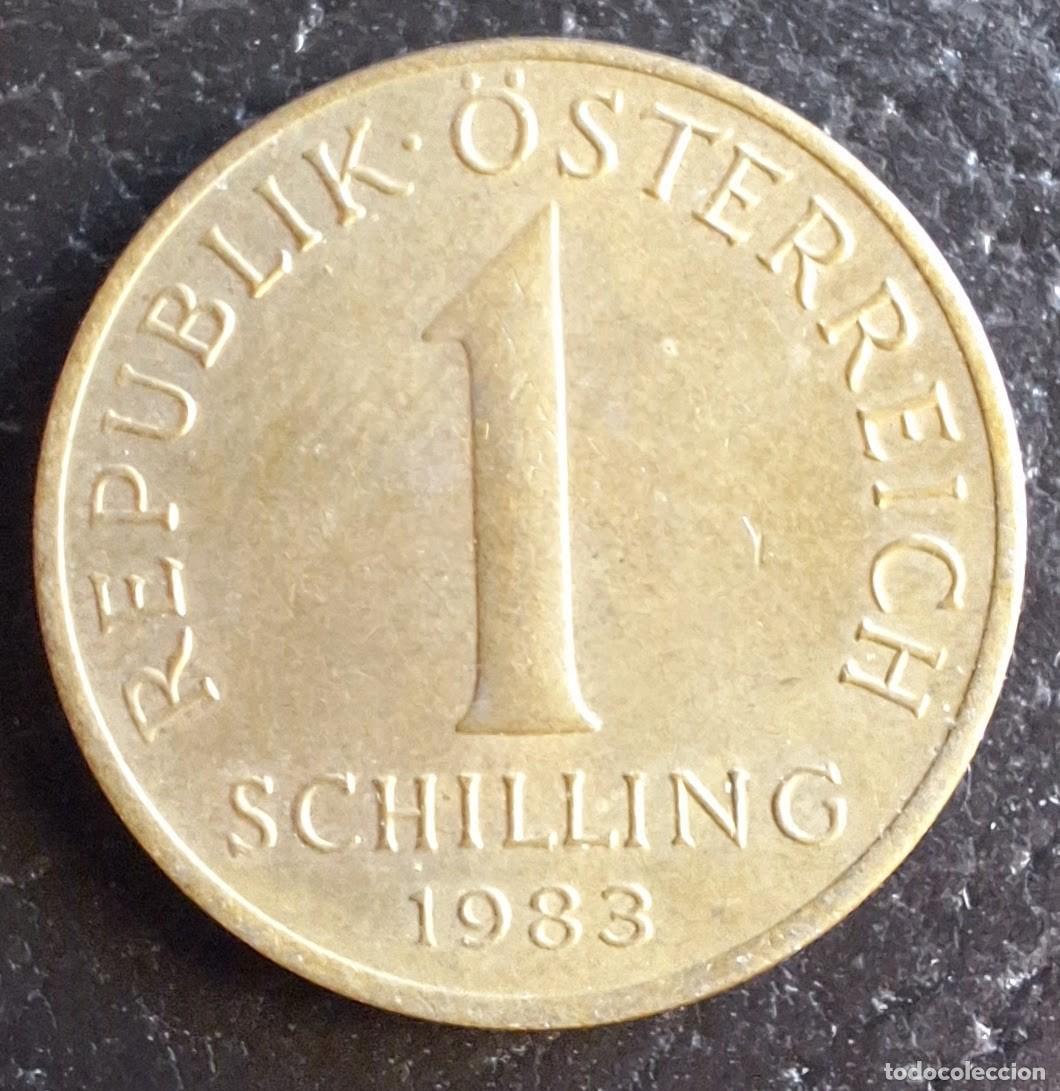 Monedas antiguas de Europa: 1 Schilling 1983 - Austria - Foto 1