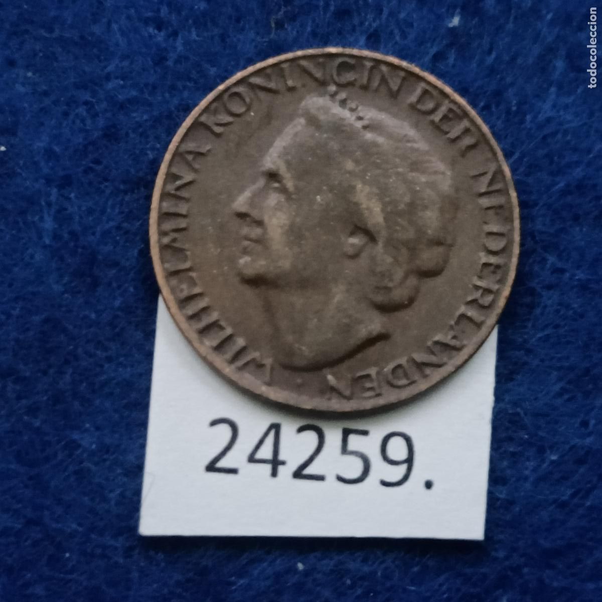 Monedas antiguas de Europa: Holanda 1 c&eacute;ntimo 1948 - Foto 1