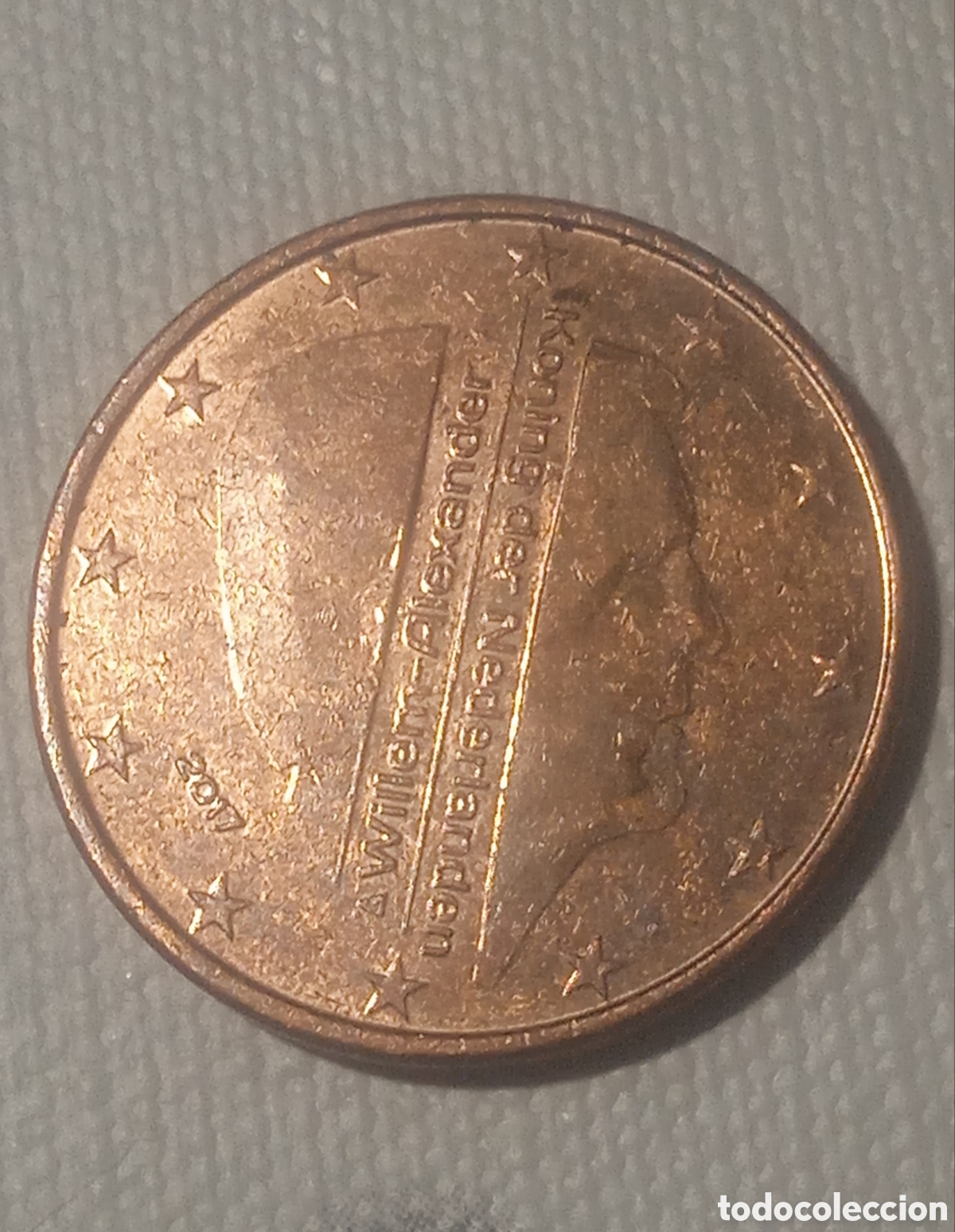 Monedas antiguas de Europa: 5 C&eacute;ntimos Holanda 2017 - Foto 3