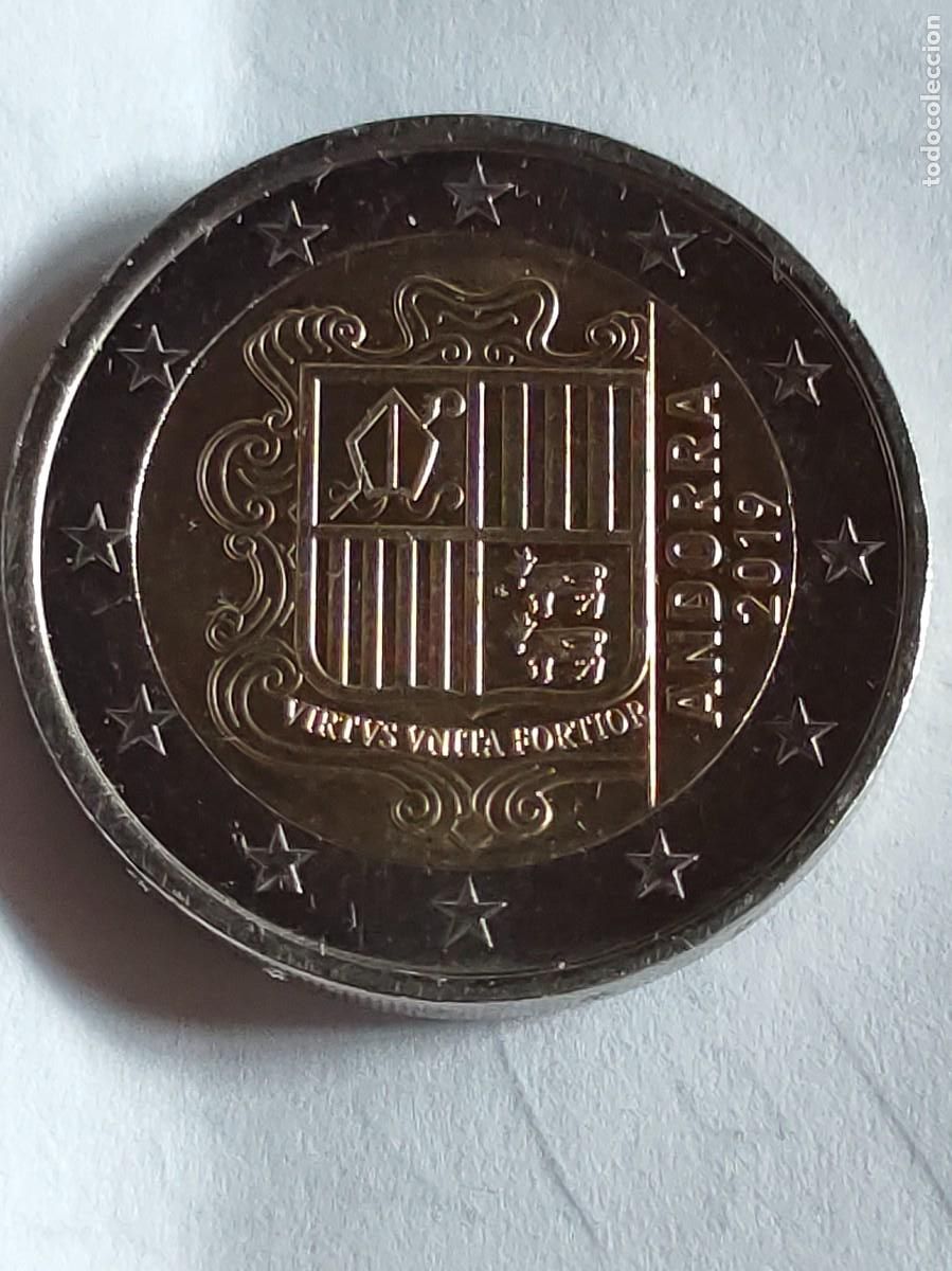 Monedas antiguas de Europa: MONEDA 2&euro; ANDORRA 2019 - Foto 3