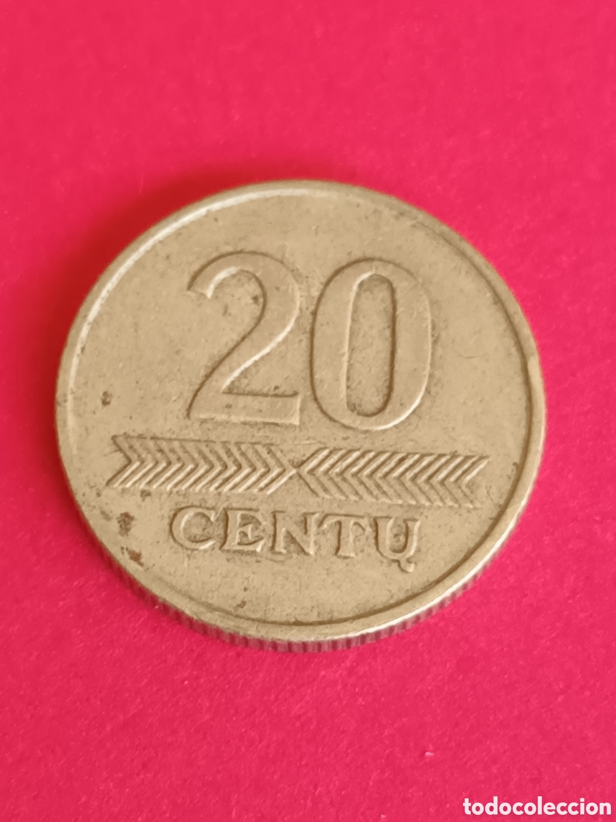 Monedas antiguas de Europa: LITUANIA. 20 C&Eacute;NTIMOS DE 1997. - Foto 2