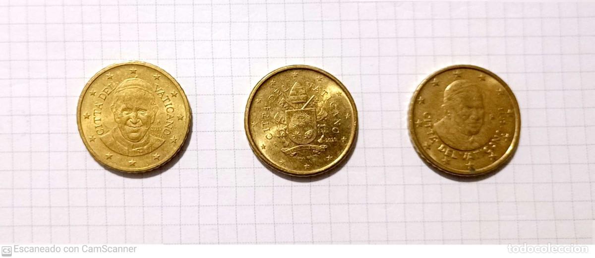 Monedas antiguas de Europa: 3 monedas del Vaticano (8) - Foto 1