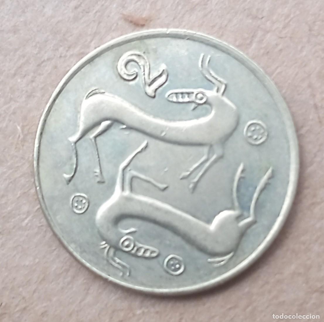 Monedas antiguas de Europa: CHIPRE - 2 CENTIMOS 1994 - Foto 2
