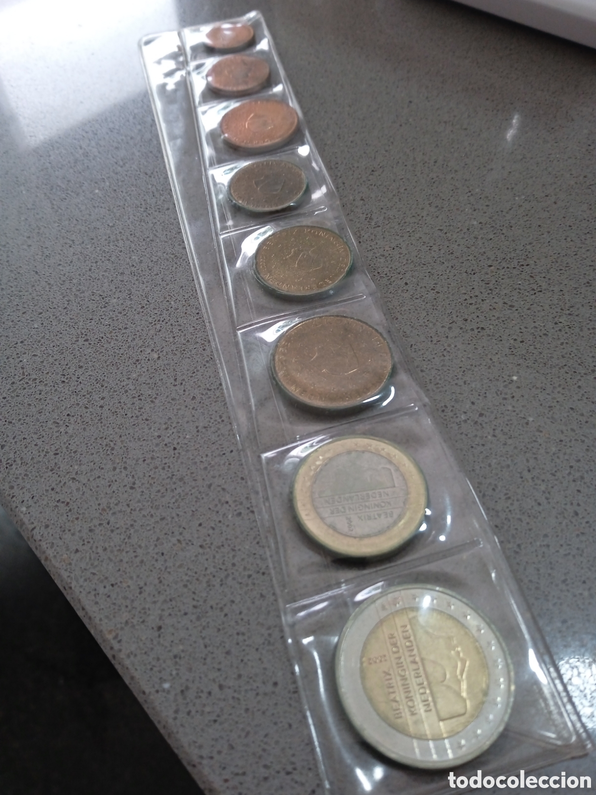 Monedas antiguas de Europa: Monedas de holanda 2002 serie sin circular - Foto 2
