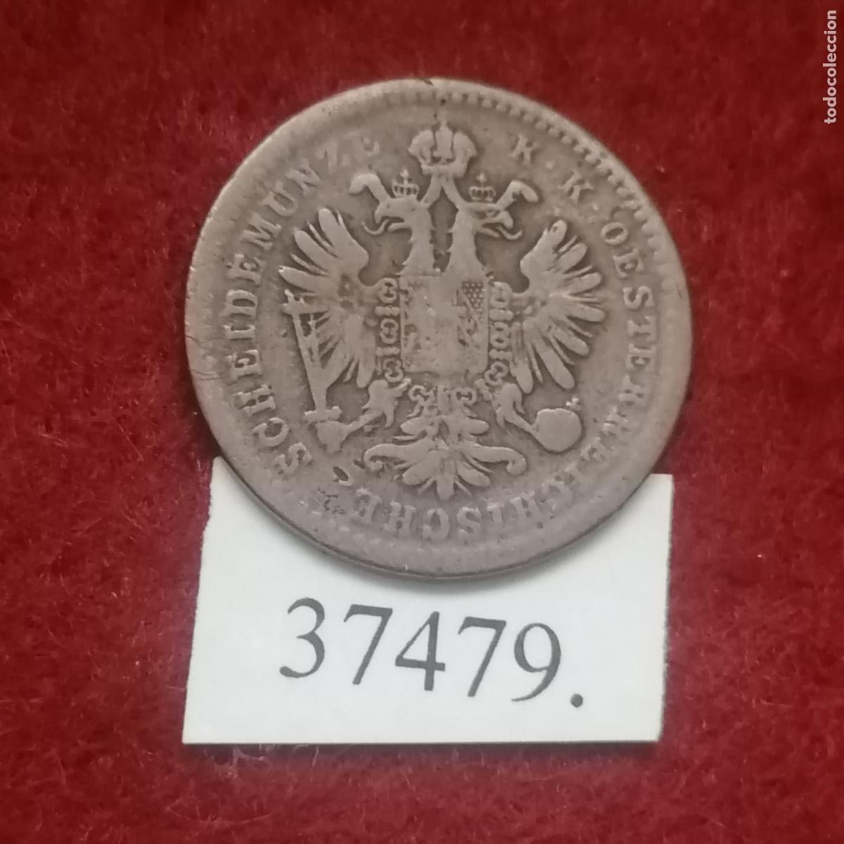 Monedas antiguas de Europa: Austria, 1 kreuzer 1859 E - Foto 1