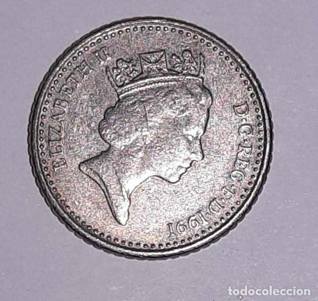 Monedas antiguas de Europa: Moneda - Inglaterra - 5 - 1991 - Foto 1