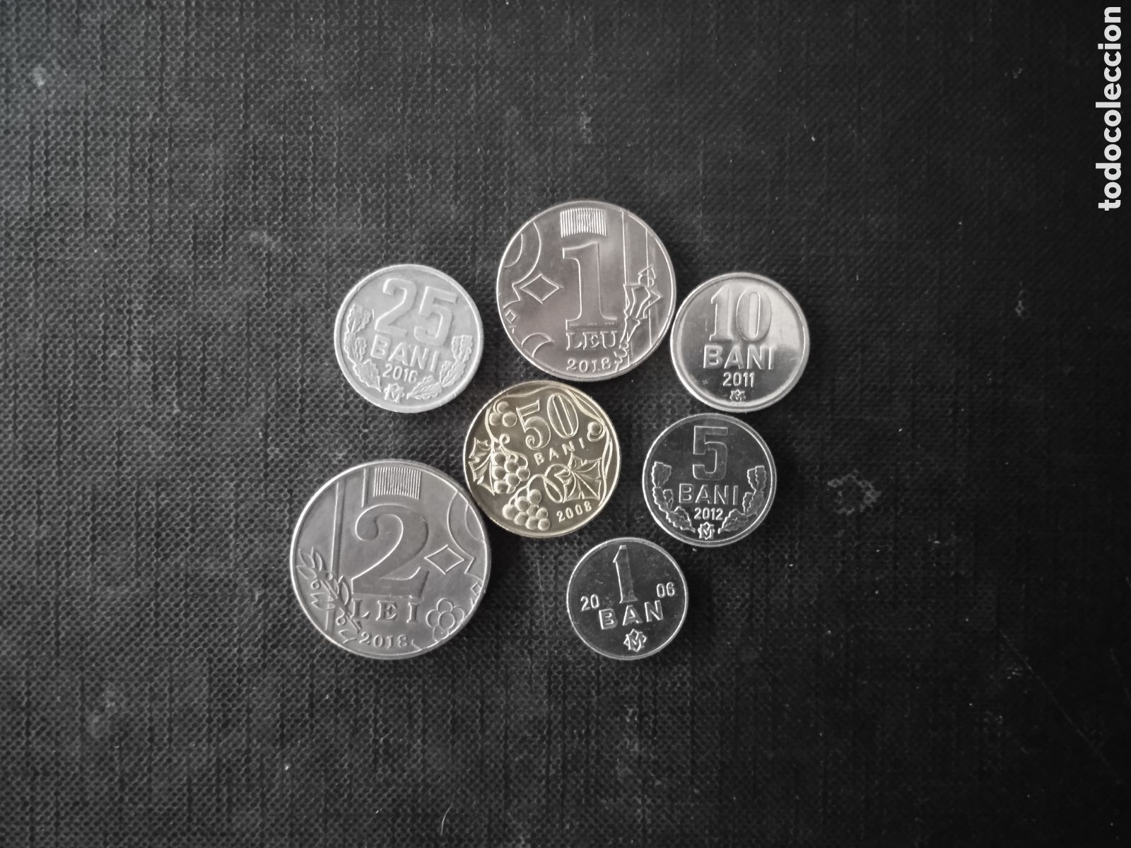 Monedas antiguas de Europa: Conjunto de 7 monedas de Mold&agrave;via dificiles - Foto 2