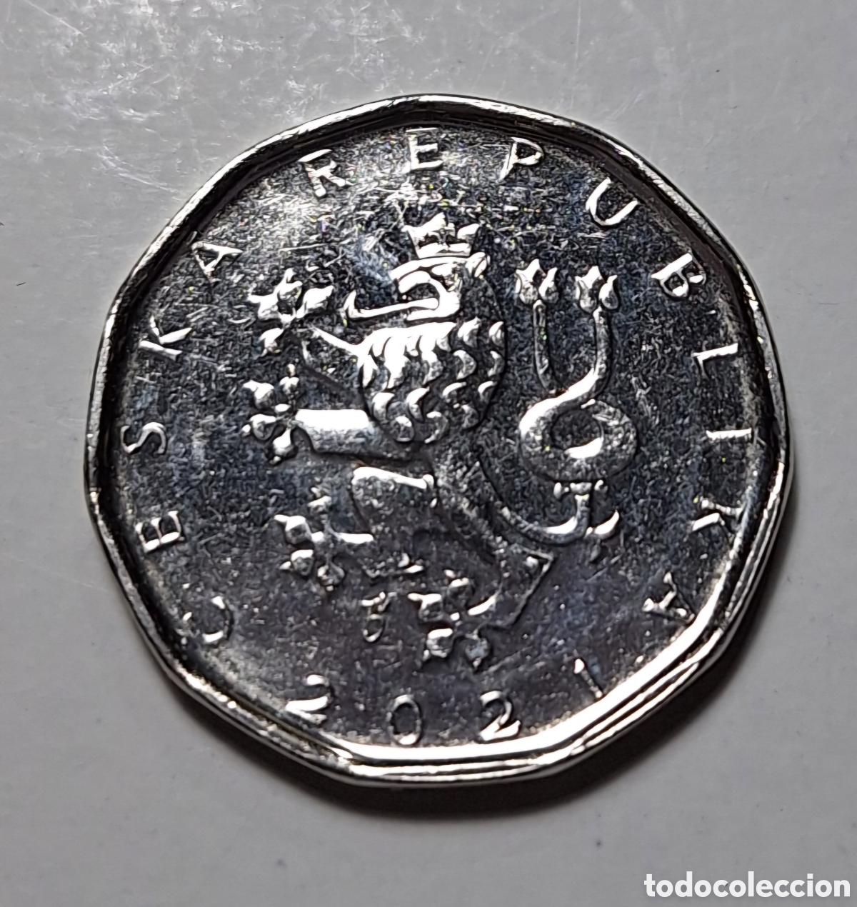 Monedas antiguas de Europa: REPUBLICA CHECA - 2 CORONAS - 2021