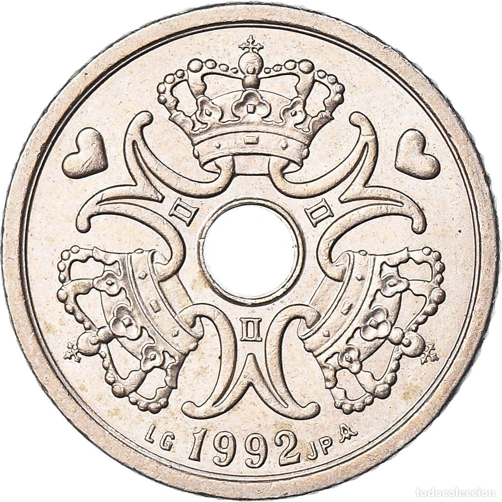 Monedas antiguas de Europa: [#1056829] Moneda, Dinamarca, Krone, 1992 - Foto 1