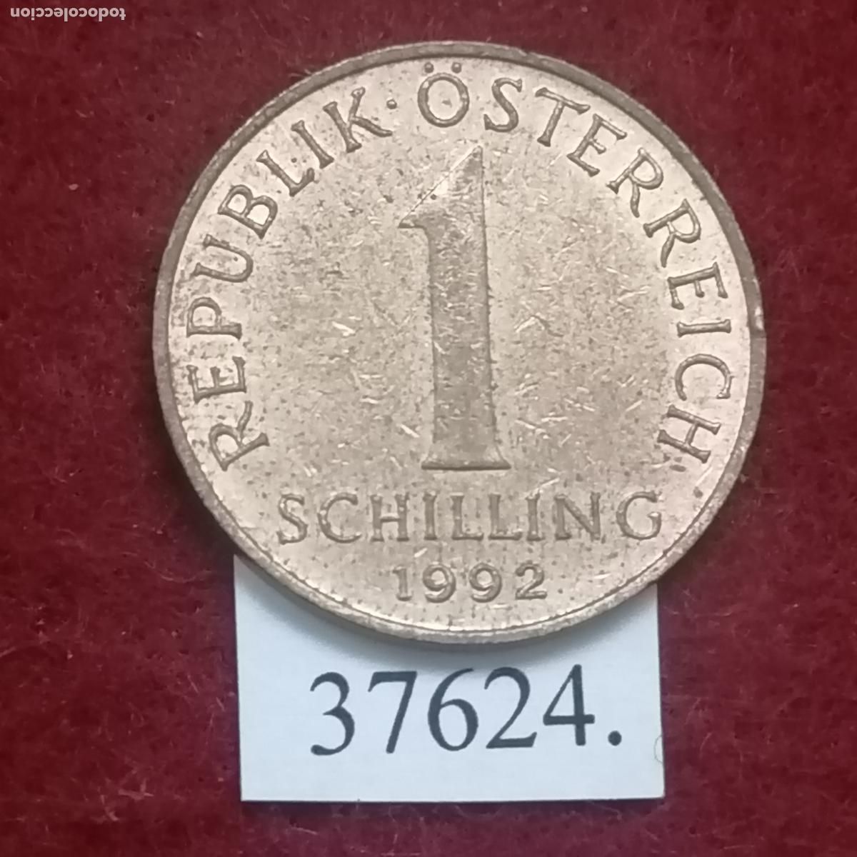Monedas antiguas de Europa: Austria 1 chelin 1992, schilling - Foto 2