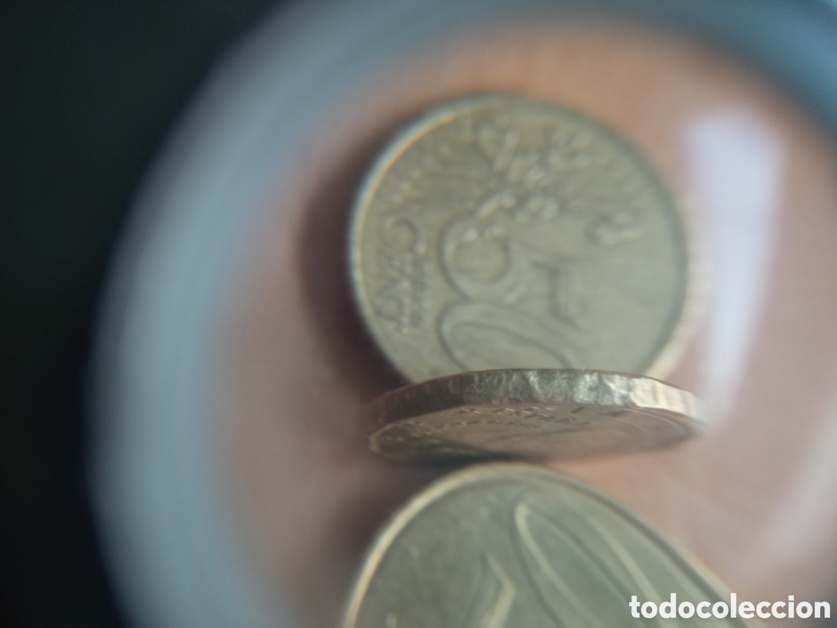 Monedas antiguas de Europa: Moneda 10 c&eacute;ntimos 2001 con errores - Foto 4
