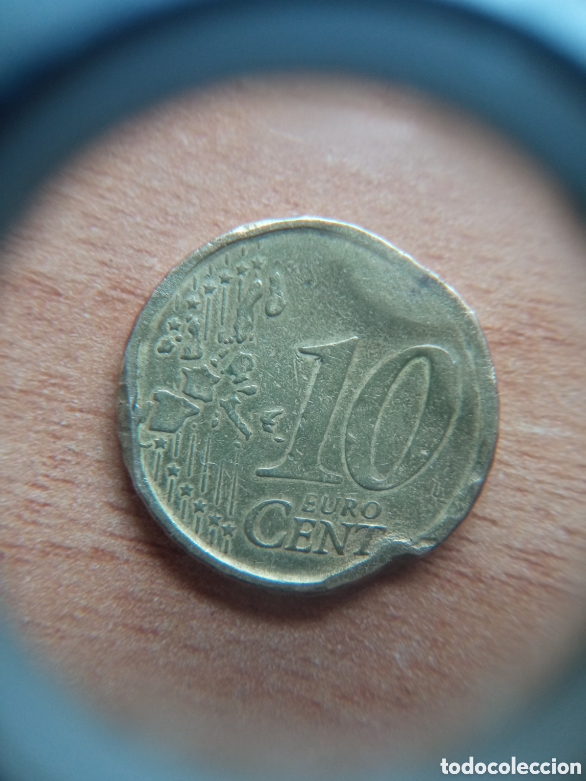 Monedas antiguas de Europa: Moneda 10 c&eacute;ntimos 2001 con errores - Foto 5