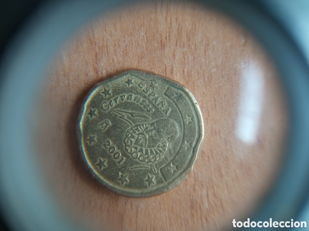 Monedas antiguas de Europa: Moneda 10 c&eacute;ntimos 2001 con errores - Foto 1