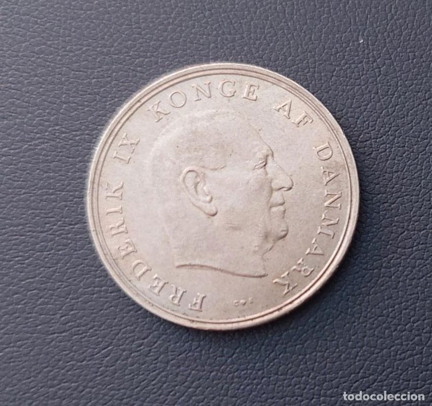 Monedas antiguas de Europa: DINAMARCA &ndash; 1 KRONE - 1962 - Foto 1
