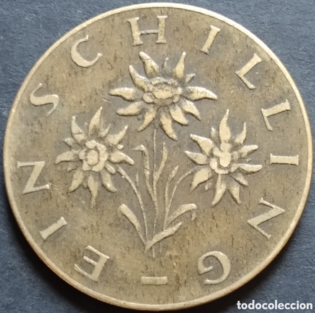 Monedas antiguas de Europa: MONEDA - AUSTRIA 1 CHEL&Iacute;N 1960 - Foto 2