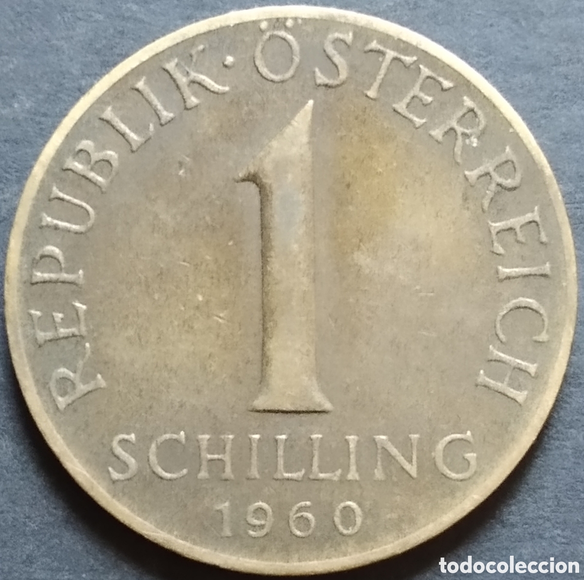Monedas antiguas de Europa: MONEDA - AUSTRIA 1 CHEL&Iacute;N 1960 - Foto 1