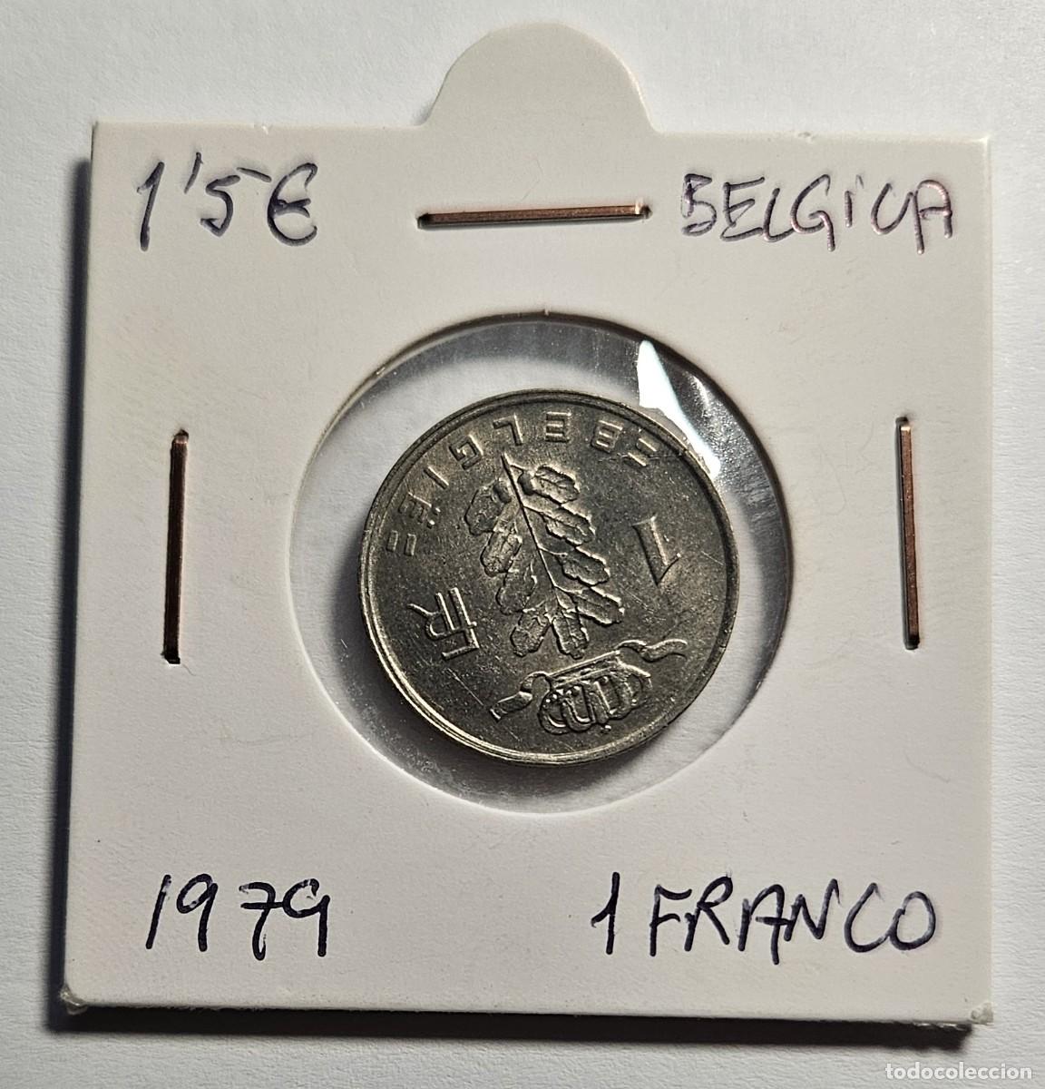 Alte M&uuml;nzen aus Europa: MONEDA DE BELGICA 1979 &rdquo;1 FRANCO&rdquo;