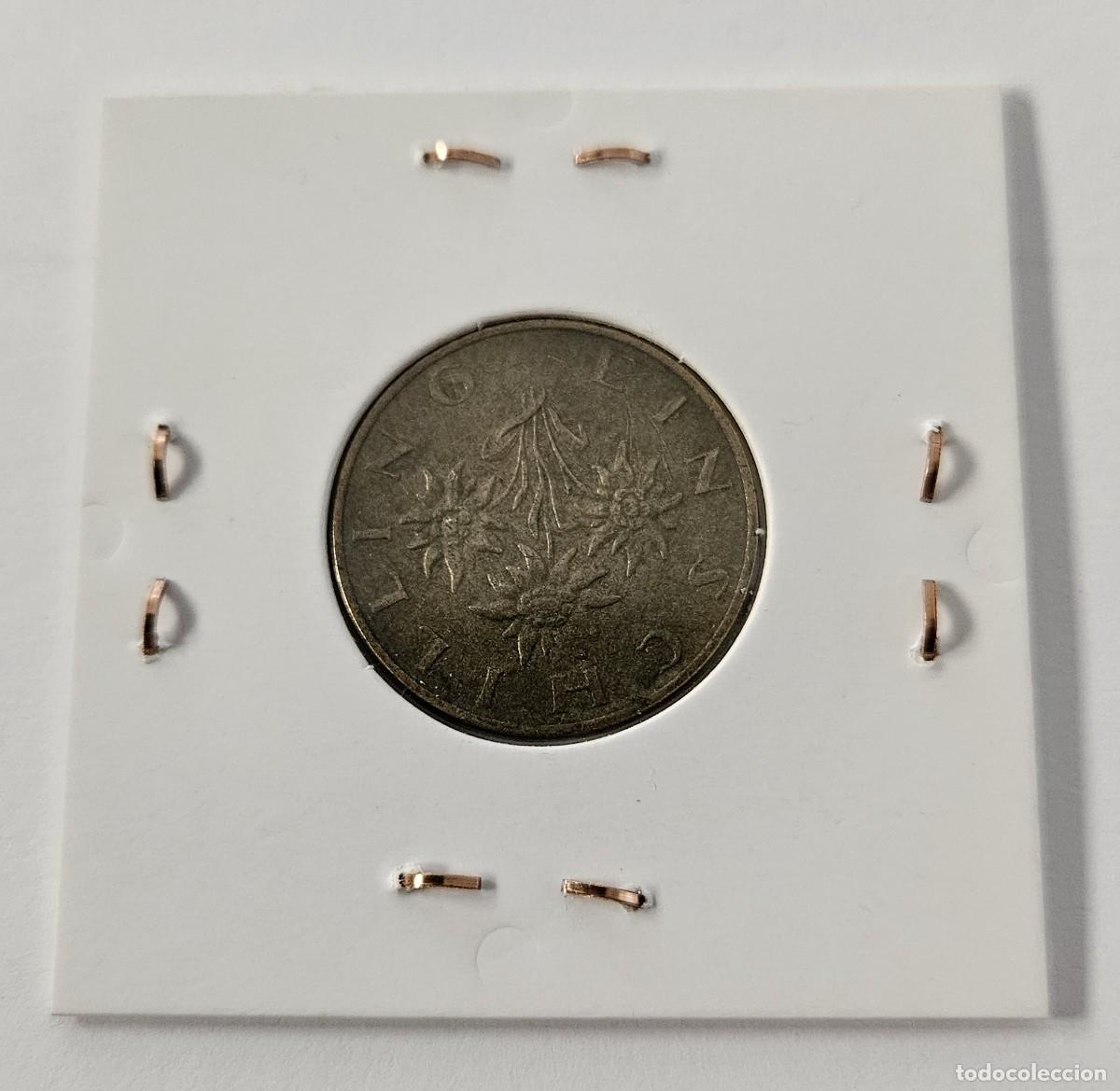 Monedas antiguas de Europa: MONEDA DE AUSTRIA 1973 &rdquo;1 CHELIN&rdquo; - Foto 2