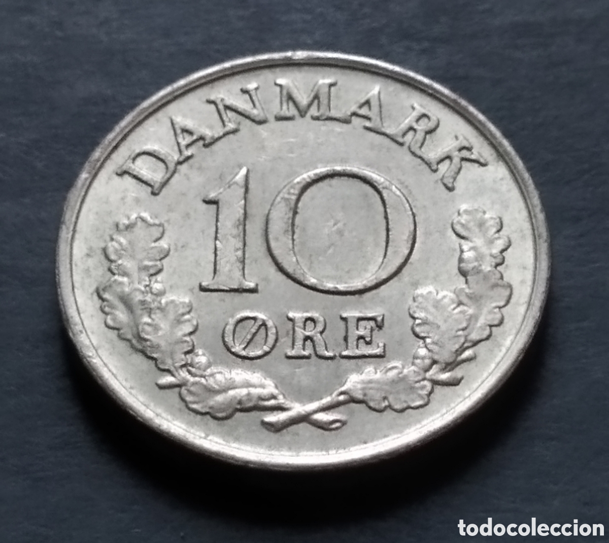 Monedas antiguas de Europa: MONEDA - DINAMARCA 10 ORE 1966 - Foto 3