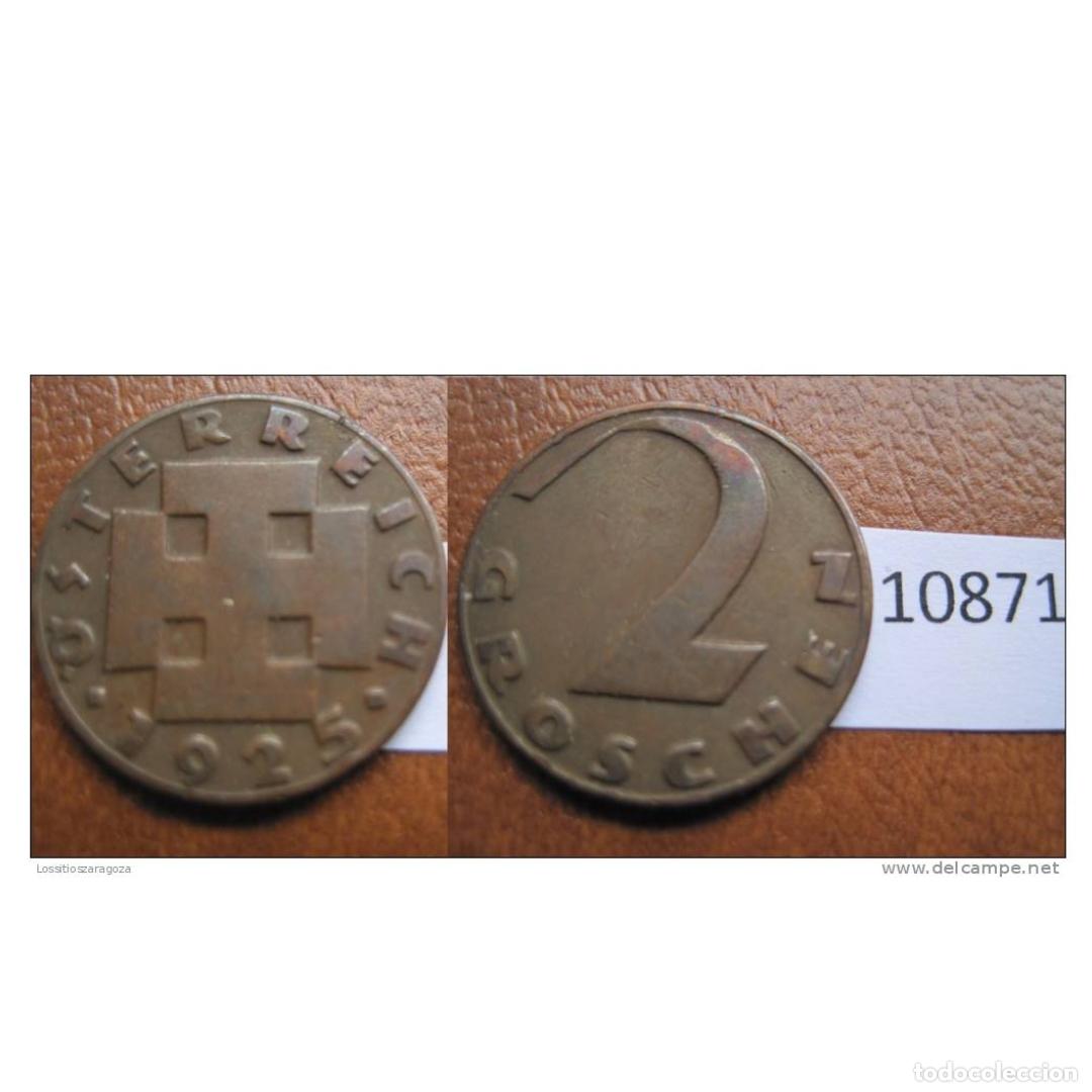 Monedas antiguas de Europa: Austria 2 groschen 1925 - Foto 1