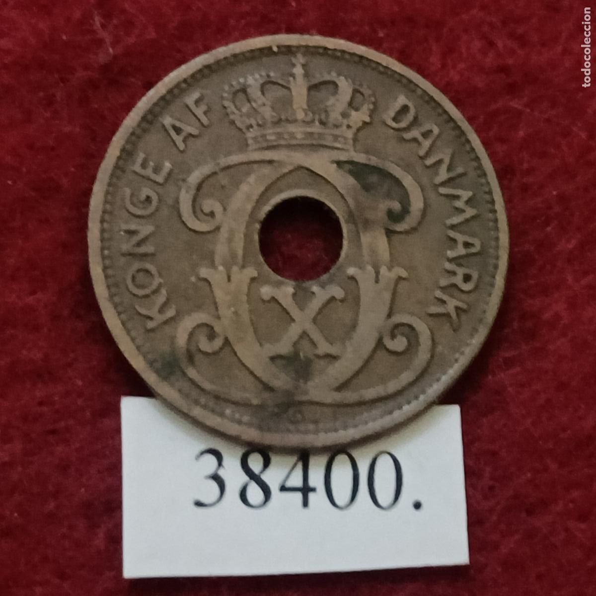 Monedas antiguas de Europa: Dinamarca 2 ore 1924 - Foto 2