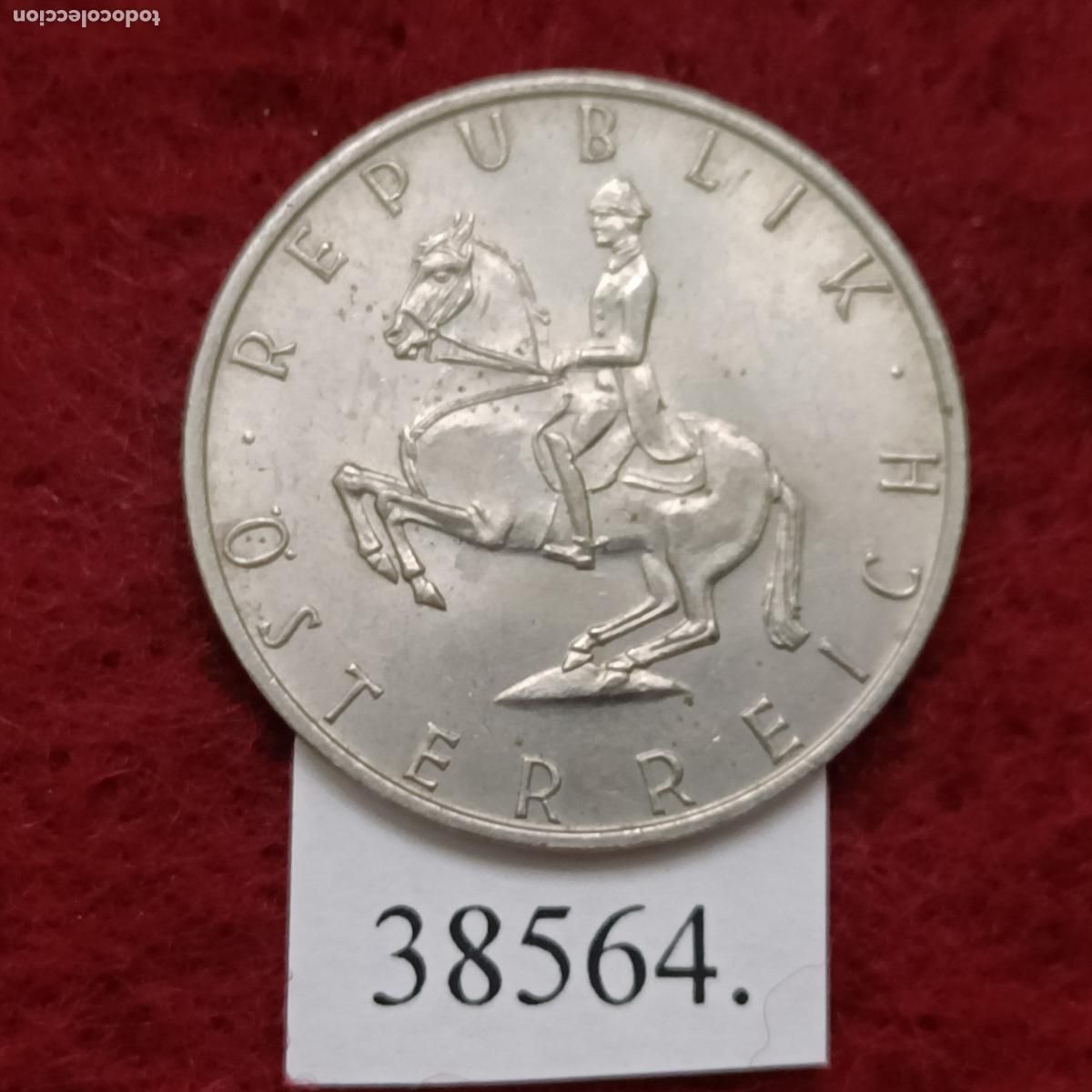 Monedas antiguas de Europa: Austria 5 chelines 1969, schilling - Foto 1