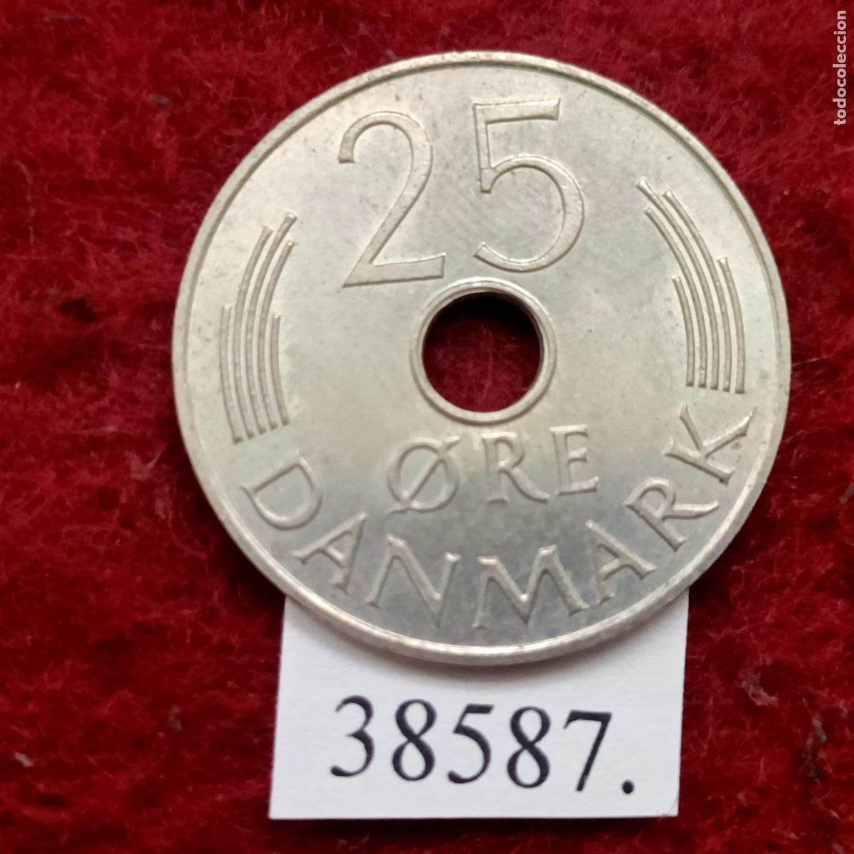Monedas antiguas de Europa: Dinamarca 25 ore 1973 - Foto 1