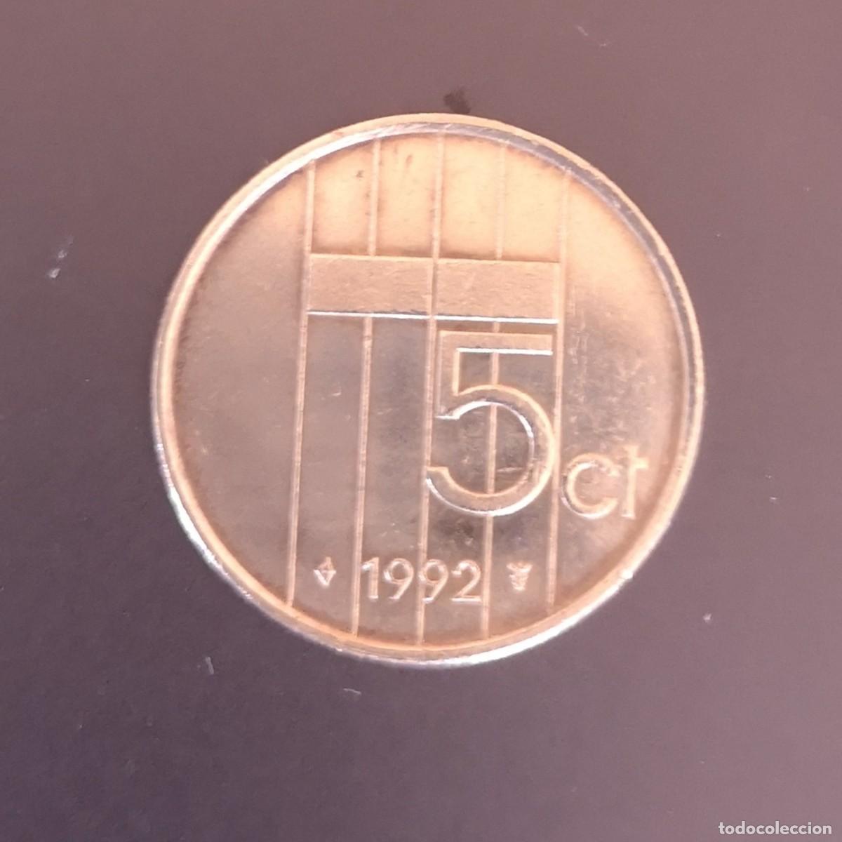 Monedas antiguas de Europa: MONEDA DE HOLANDA 1992 - 5 CENT #3980 - Foto 2