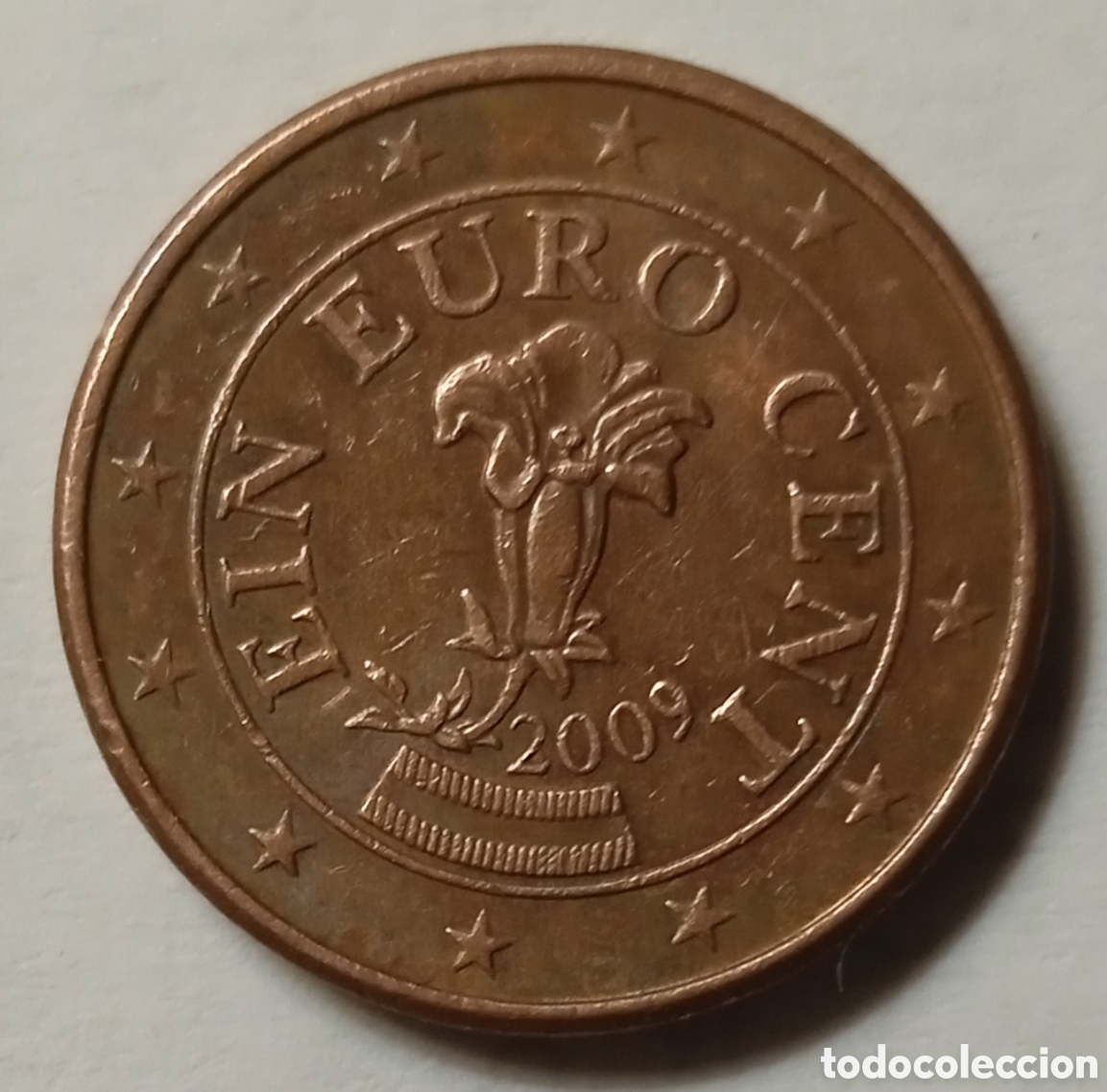 Monedas antiguas de Europa: 1 C&Eacute;NTIMO/2009 (AUSTRIA) - Foto 1