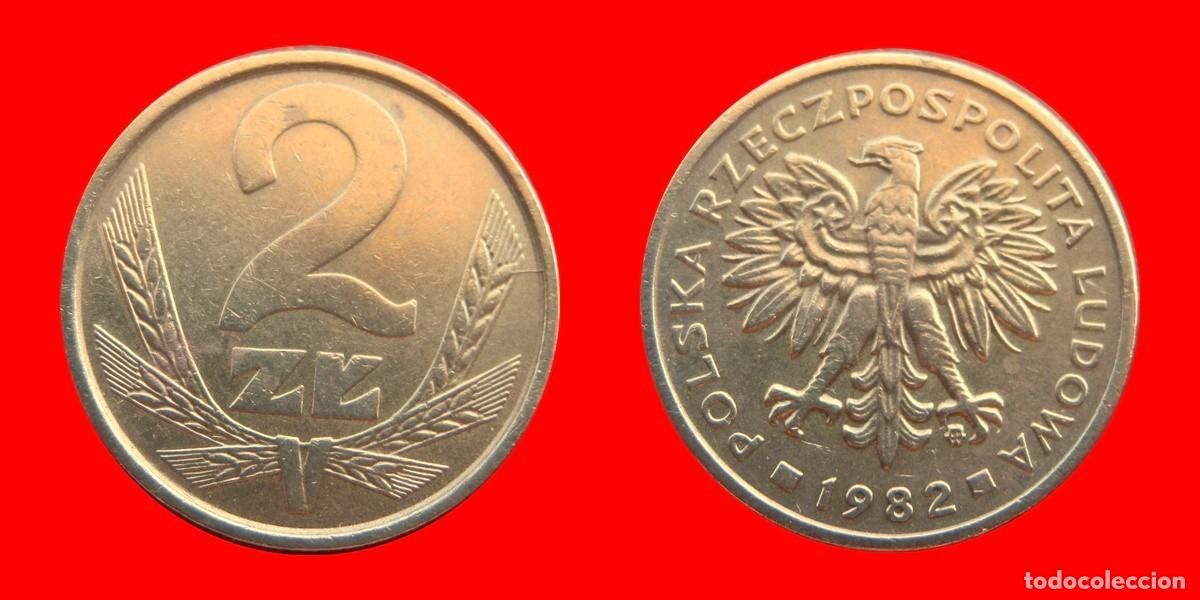 Monete antiche di Europa: 2 ZLOTE ZLOTY 1982 POLONIA-112312