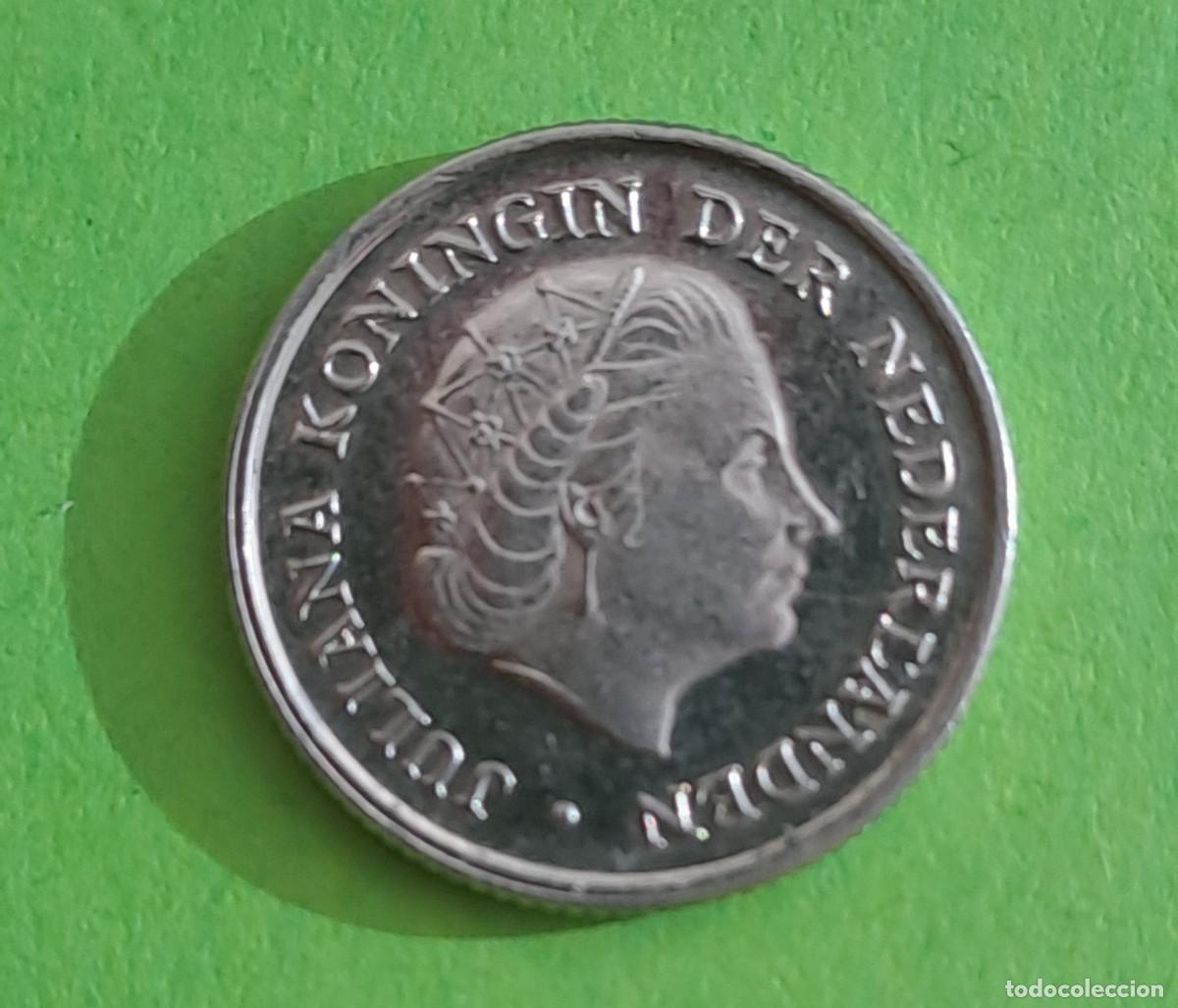 Monedas antiguas de Europa: MONEDA HOLANDA 10 CENTIMOS A&Ntilde;O 1973 - Foto 1