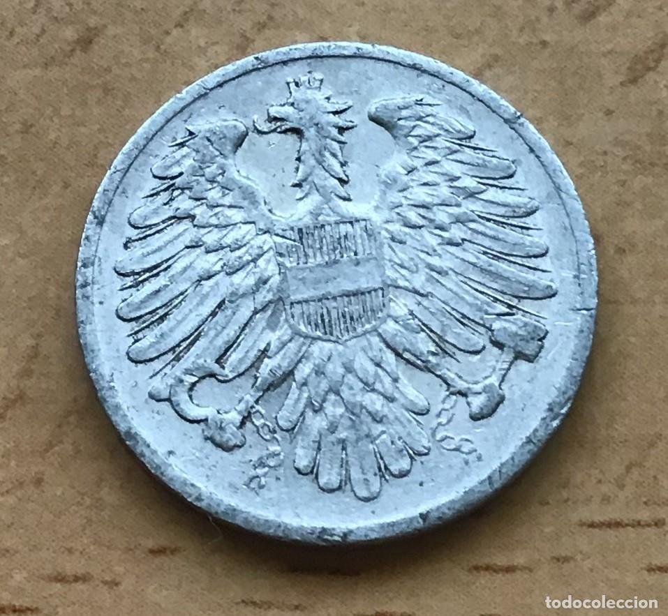 Monedas antiguas de Europa: 2 groschen de Austria. A&ntilde;o 1954 - Foto 2