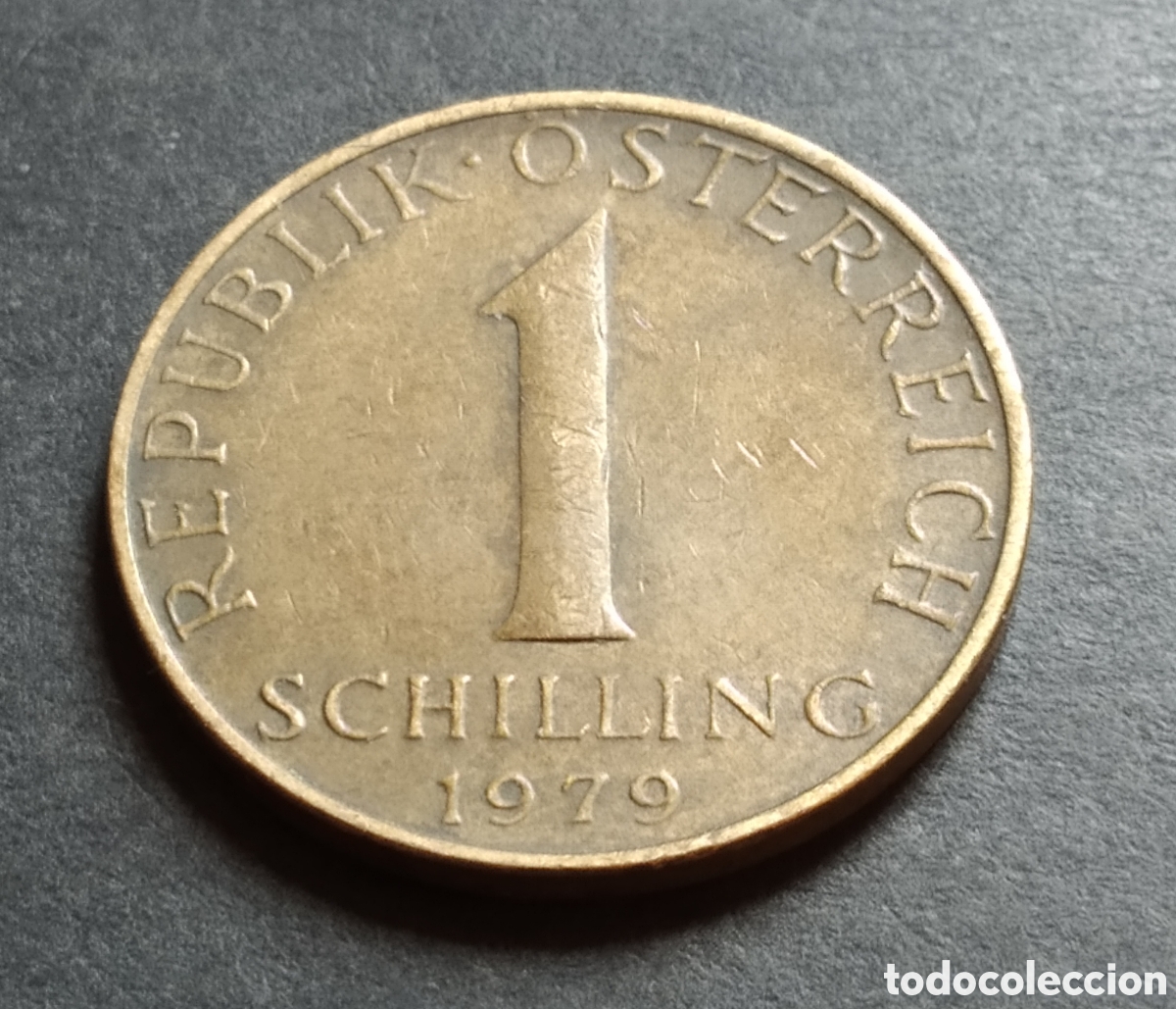 Monedas antiguas de Europa: MONEDA - AUSTRIA 1 CHEL&Iacute;N 1979 - Foto 3