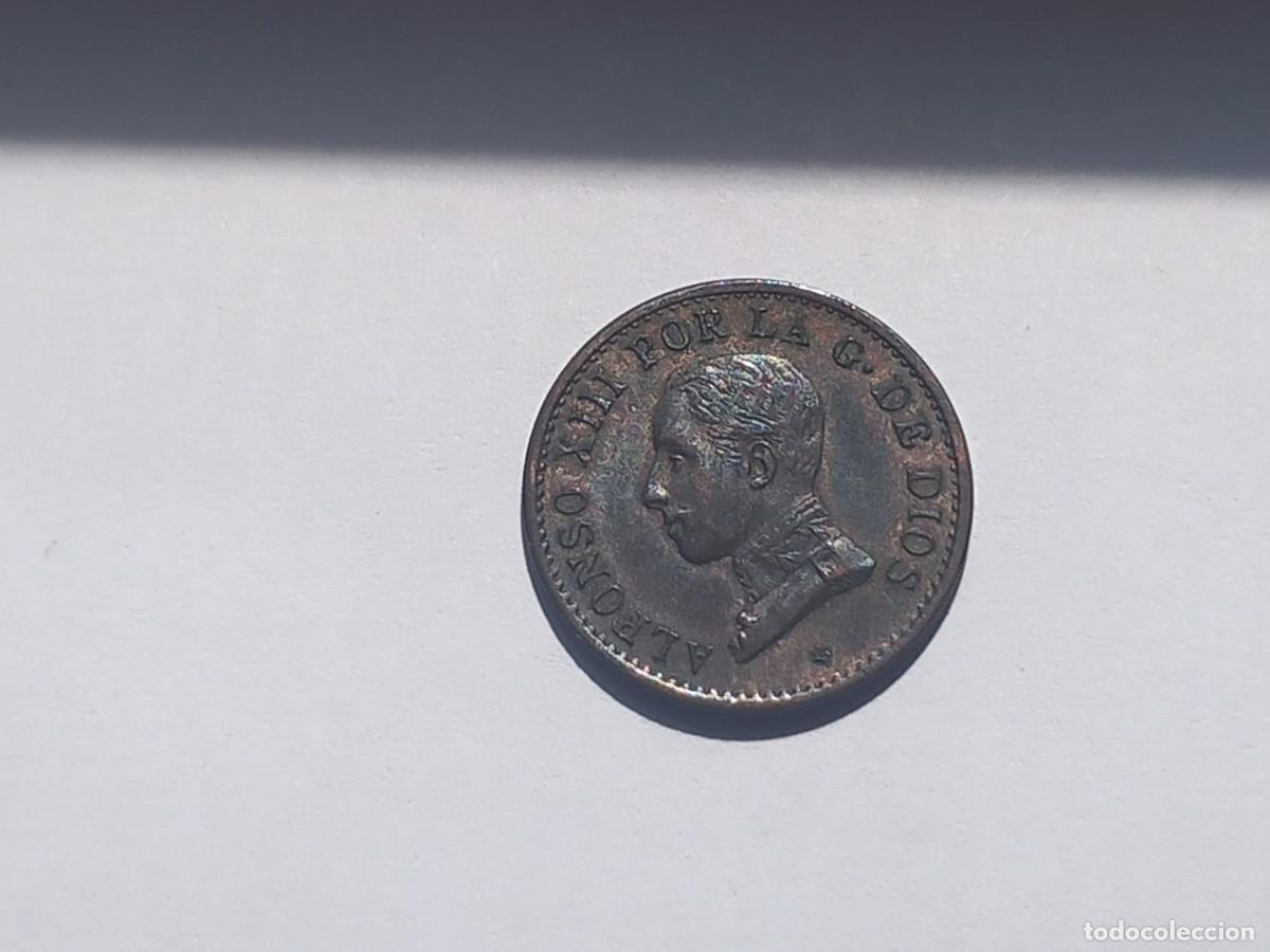Monedas antiguas de Europa: Moneda 1 centimo 1912 Alfonso Xlll - Foto 1